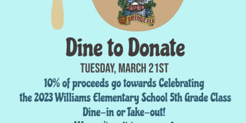 Dine to Donate: This Upcoming Tuesday!