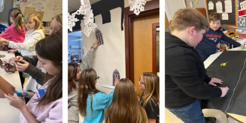 January Door Decorating