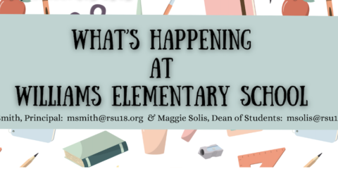 What’s Happening at Williams Elementary School: February 2024